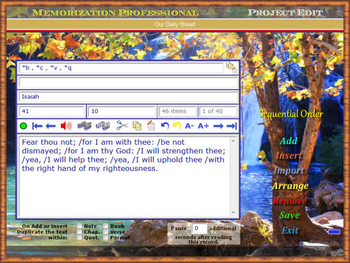 Memorization Professional screenshot 2