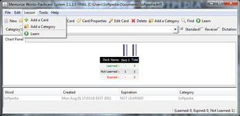 Memorize Words Flashcard System screenshot 3