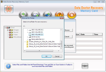 Memory Card Files Recovery Ex screenshot 2