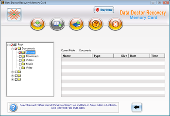Memory Card Files Salvage screenshot 2