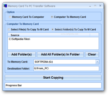 Memory Card To PC Transfer Software screenshot 2