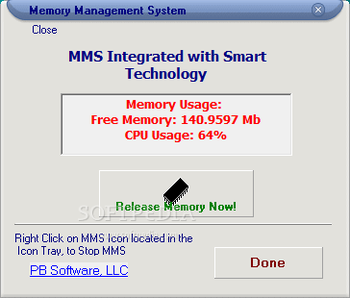 Memory Management System screenshot