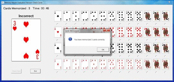 Memory Master Evaluation Version screenshot