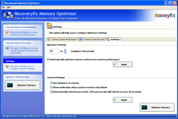 Memory Optimizer and Cleaner screenshot