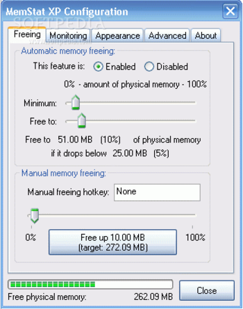 MemStat XP screenshot 2