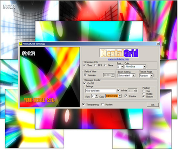 MentalGrid ScreenSaver screenshot