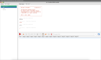 MentDB screenshot 4