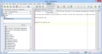 Menu Editor for jEdit screenshot