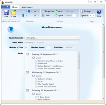 MenuWiz screenshot