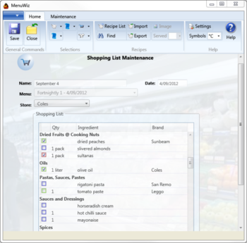 MenuWiz screenshot 3