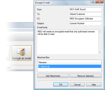 MEO File Encryption Software Pro screenshot 4