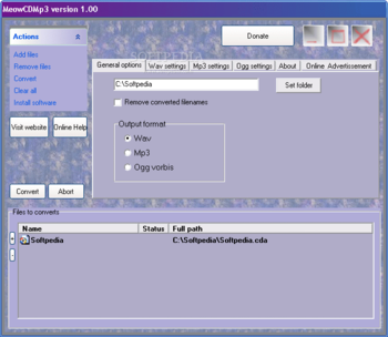 MeowCdMp3 screenshot