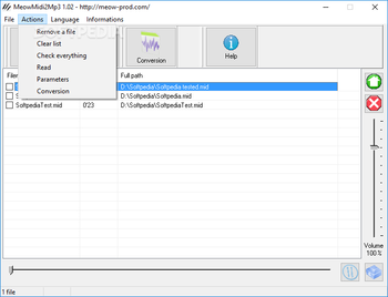 MeowMidi2Mp3 screenshot 2