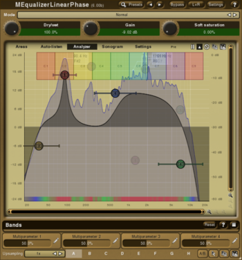 MEqualizerLinearPhase screenshot