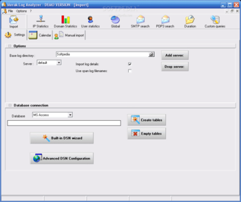 Merak Log Analyzer screenshot