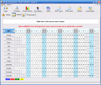 Merak Log Analyzer screenshot 2