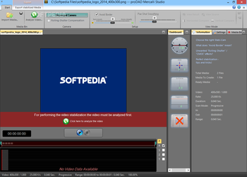 Mercalli Studio screenshot