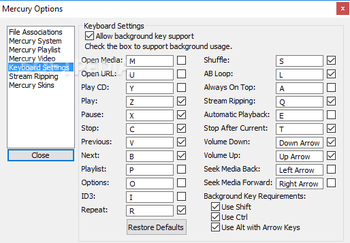 Mercury Audio Player screenshot 10