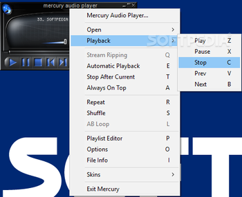 Mercury Audio Player screenshot 2