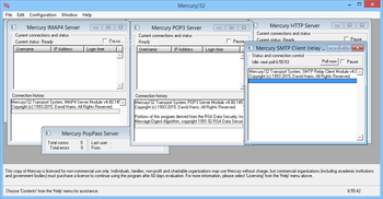 Mercury/32 Mail Transport System screenshot 2