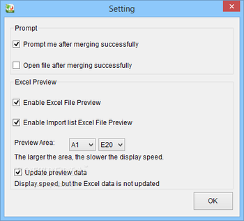 Merge Excel Files screenshot 4