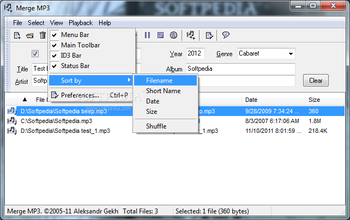 Merge MP3 screenshot 4