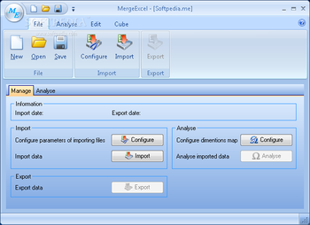 MergeExcel screenshot