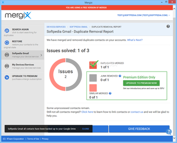 Mergix Duplicate Contacts Remover screenshot 5