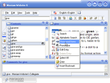 Merriam-Webster Collegiate Dictionary screenshot 2