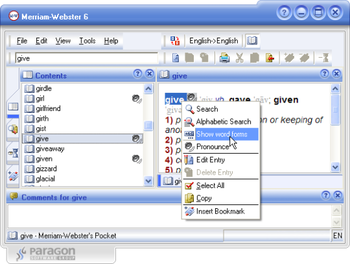 Merriam-Webster Pocket English Explanatory Dictionary screenshot 2