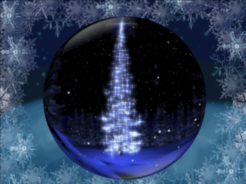 Merry Christmas Animated Desktop screenshot