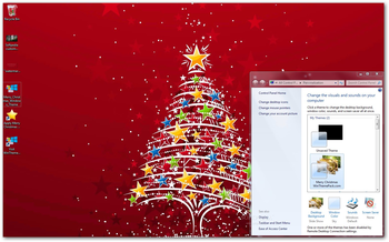 Merry Christmas Windows Theme screenshot