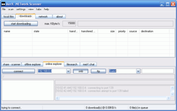 MerX .Network Scanner screenshot