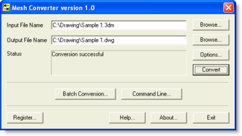 Mesh Converter screenshot