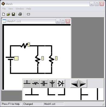 Mesh Electronic Circuit Analysis screenshot 2