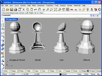 MeshCAD for Rhino screenshot 3