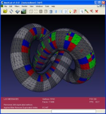 MeshLab  screenshot