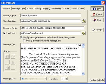 Message Manager Deluxe screenshot