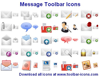 Message Toolbar Icons screenshot 3