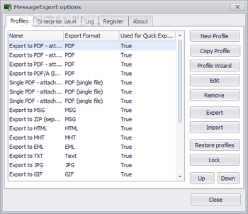 MessageExport screenshot 10