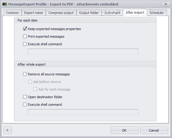 MessageExport screenshot 8