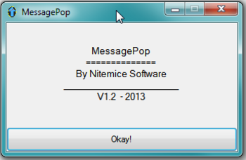 MessagePop screenshot