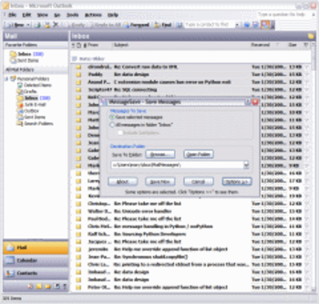 MessageSave for Microsoft Outlook screenshot 2