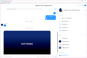 Messenger Demo Viewer screenshot