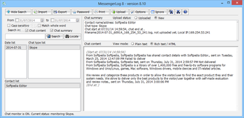 MessengerLog 8 screenshot