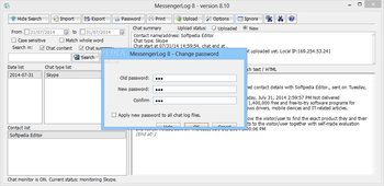 MessengerLog 8 screenshot 2