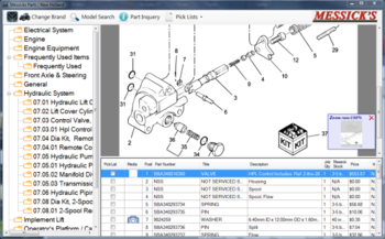Messicks Parts Catalogs screenshot