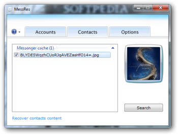MessRes screenshot 2