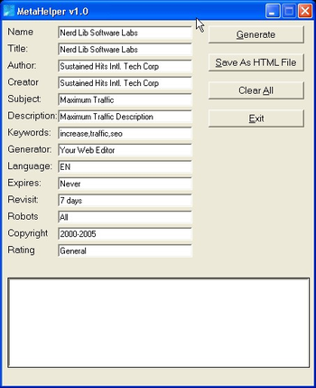 Meta Helper screenshot 3
