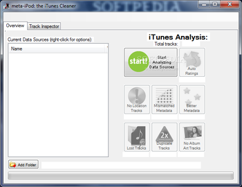 meta-iPod: the iTunes Cleaner screenshot